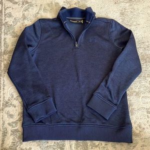 Under Armour, Boys, 3/4 zip Sweatshirt, Size Medium